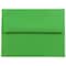 JAM Paper 3.62" x 5.12" Blank Brite Hue Greeting Cards & Envelopes, 100ct.